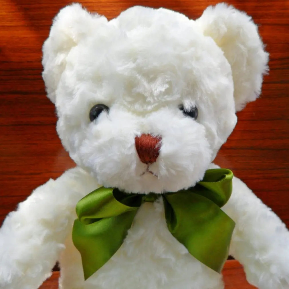 

Cute Lovely Bowtie Bear Design Record Repeat Stuffed Plush Toys Recording Talking Toys Best Birthday Gifts for Children Kids