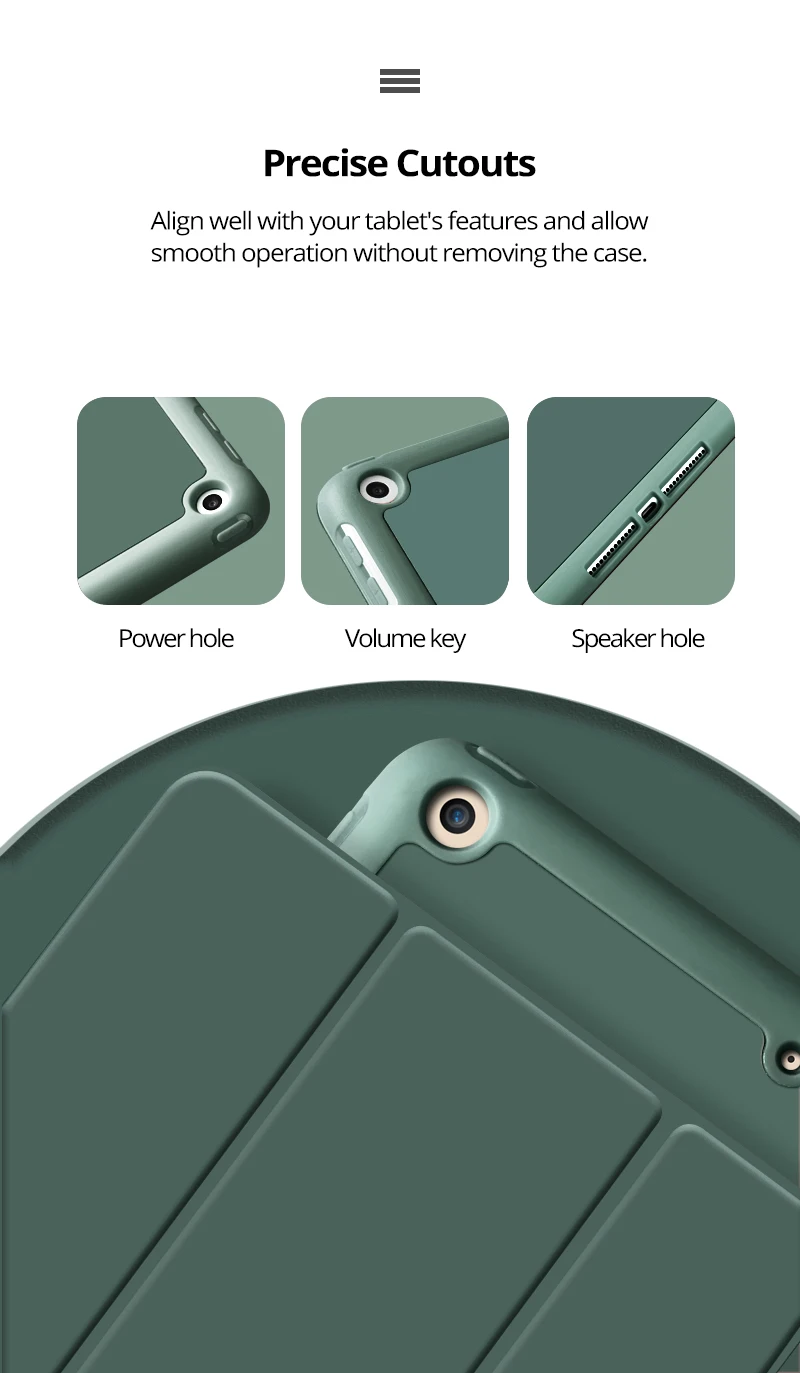 Чехол для iPad 10 2 2019 2018 2017 Mini 5 Pro 9 7 Air 3 умный чехол с держателем карандашей 7-6-го 5-го