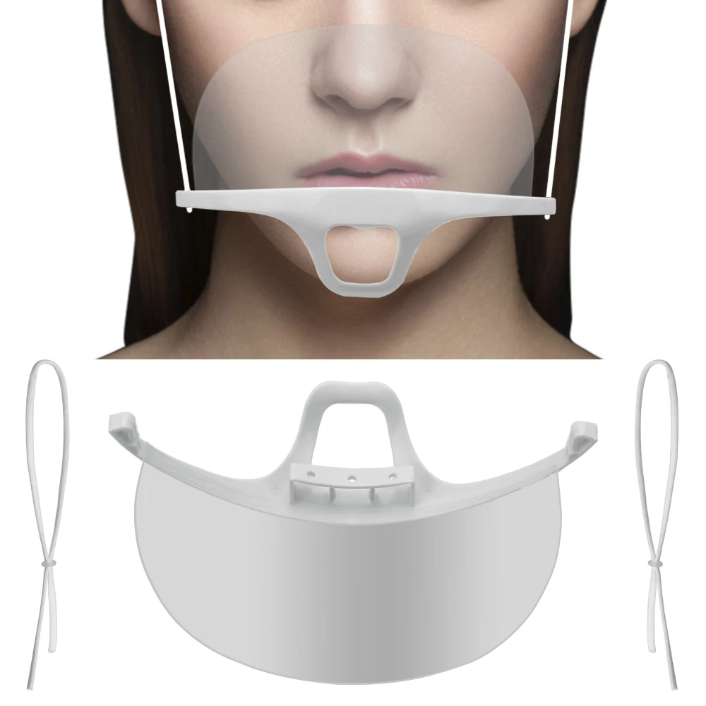 

1 Piece Plastic Kitchen Restaurant Masks Transparent Masks Kitchen Tool Permanent Anti Fog Catering Food Health Care Tool