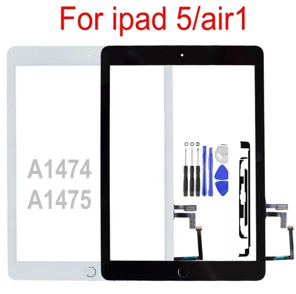 1 шт. Orig протестирован хорошо для iPad 5 Air A1474 A1475 A1476 дигитайзер сенсорный экран