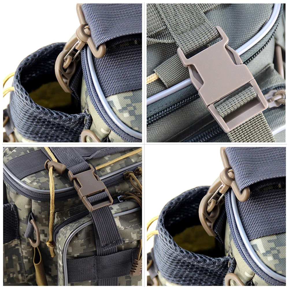

Multifunctional Waterproof Fishing Bag Outdoor Sports Waist Pack Fishing Lures Storage Bag Single Crossbody Bags Fishing Bag