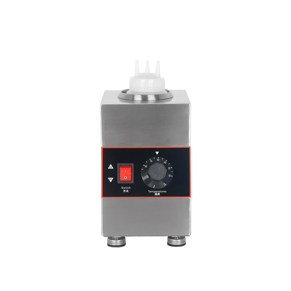 220 В коммерческий подогреватель шоколада соуса Электрический из нержавеющей