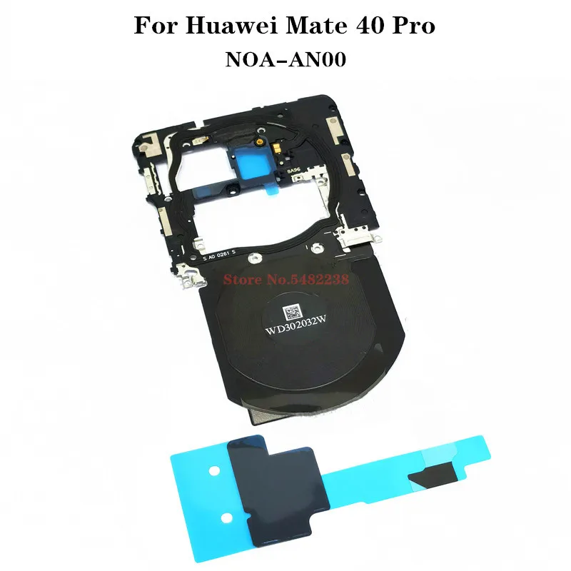 

Original For Huawei Mate 40 Pro NOA-AN00 NFC Motherboard Cover WIFI Antenna receiver Frame Cover Wireless charging Replacement