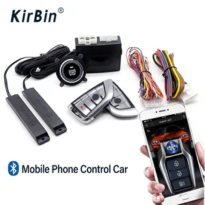 car alarm intelligent ignition system remote start keyless entry central locking engine start stop button phone app control car free global shipping