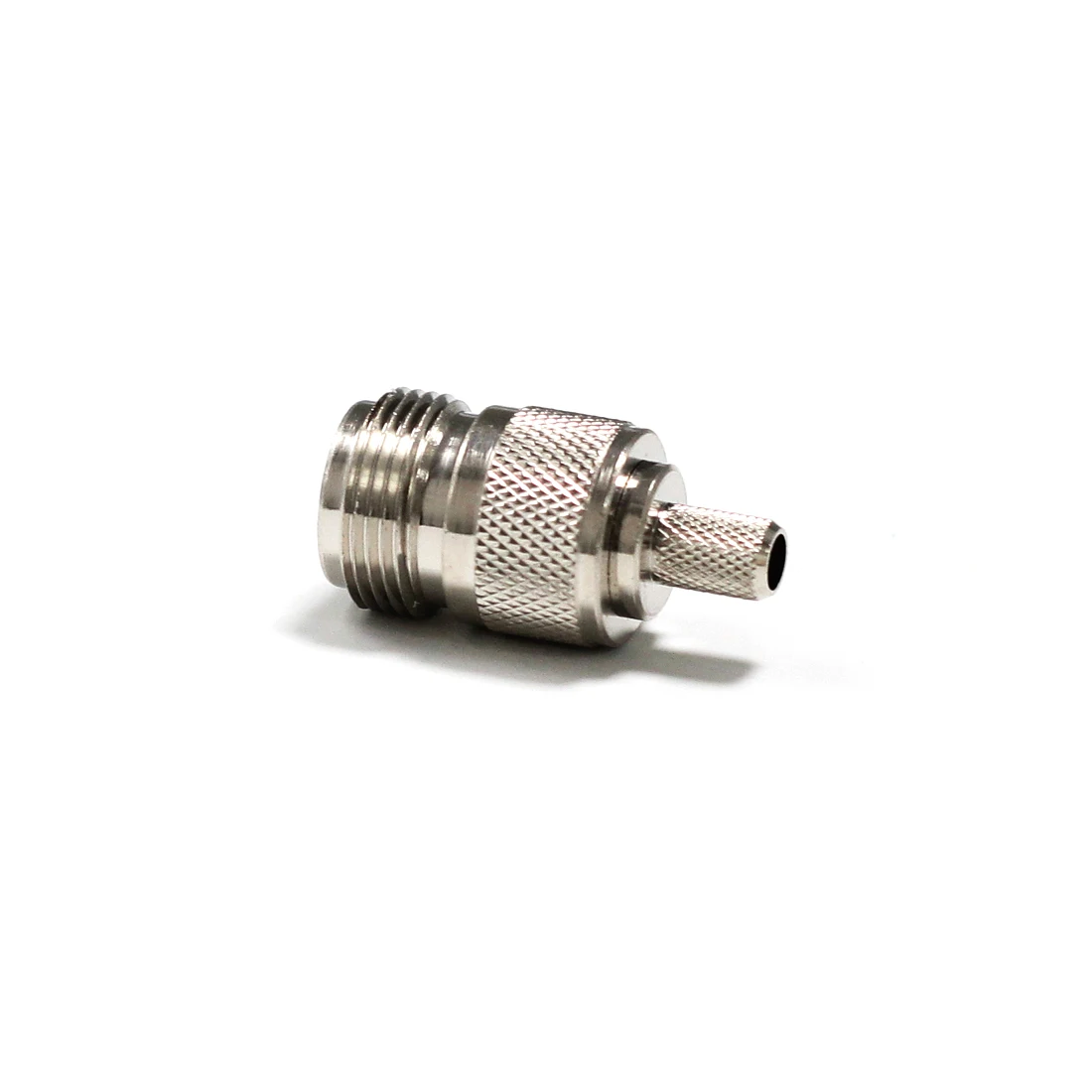 10pcs  N  Female jack   RF Coax Connector Crimp  RG58,RG142,RG400,LMR195  Straight  Nickelplated  NEW wholesale