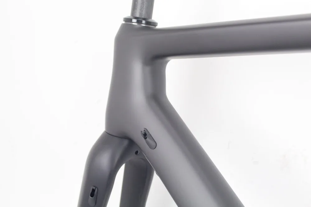 Carbonfan Thru axle 700x42C карбоновая рама CycloCross V-brake Di2 и механическая велосипедная