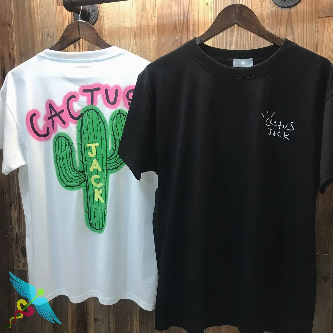 

Kanye West T Shirt Jesus Is King Women Men Hip Hop Oversized Cactus print Pullover Casual High Quality Cotton O-Neck Graphic Tee