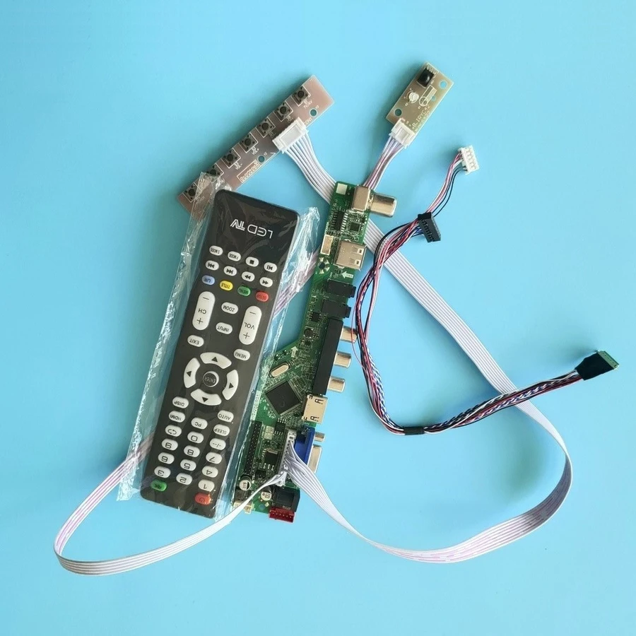 

Для B156XTN02/B156XTN03/B156XTN04/B156XTT01 40 Pin VGA USB AV 1366*768 LVDS WLED 60 Гц матричный привод, контрольная плата, экран в комплекте