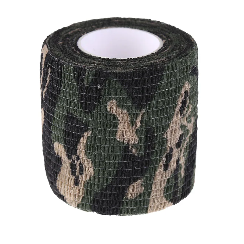

Multi-functional Camo Tape Non-woven Outdoor Self-adhesive Camouflage Wrap Hunting Cycling Waterproof Non-Slip Camo Stealth Tape