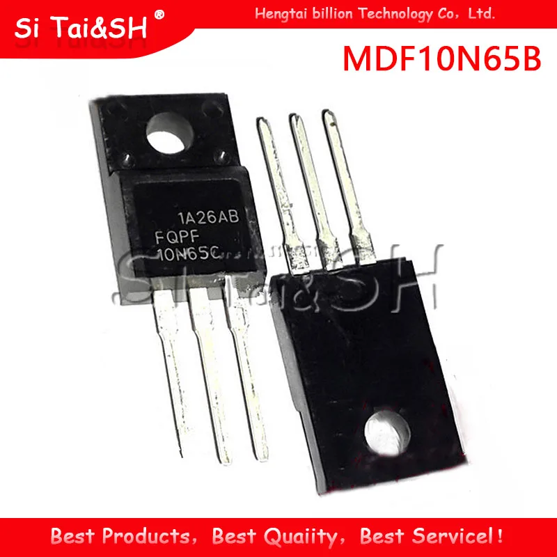 10 шт. MDF10N65B 10N65 TO-220F пластиковый Триод жидкий кристалл MOS трубка полевой эффект |