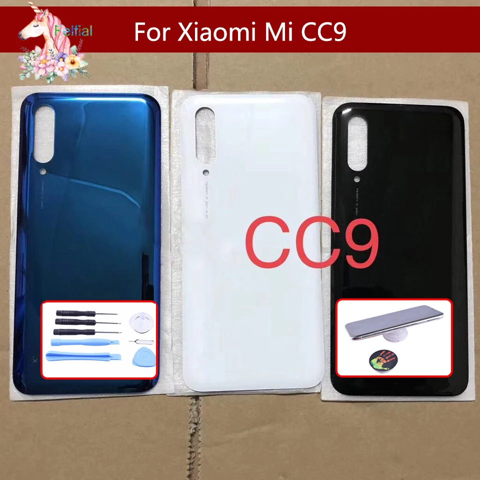 Задняя крышка батарейного отсека 6 39 дюйма для Xiaomi Mi CC9 корпус заднего корпуса