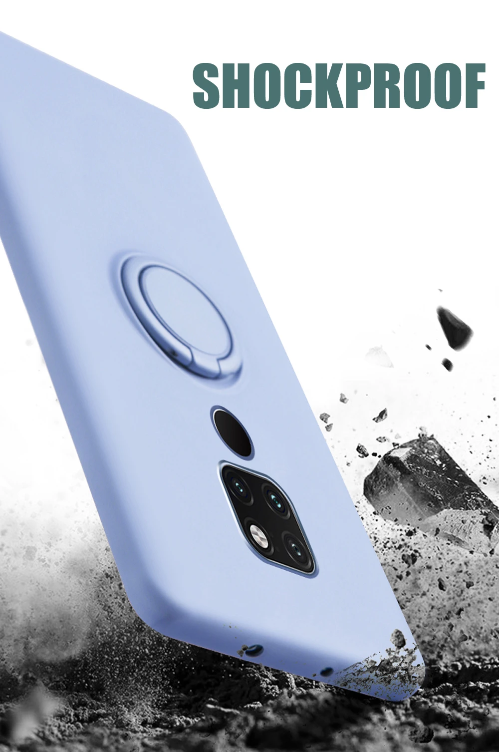 Мягкий силиконовый чехол, чехол для huawei mate 20 Pro Lite mate 30 Pro P20 P30, кольцо-держатель, силиконовый чехол для huawei mate 20 Pro, чехол s