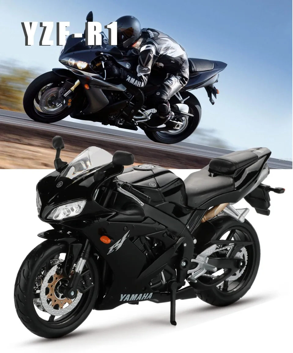 Maisto 1:12 модель мотоцикла Игрушка Сплав мотоцикл YZF-R1 Мотоцикл Мотокросс Внедорожник Игрушки для мальчиков коллекционный подарок