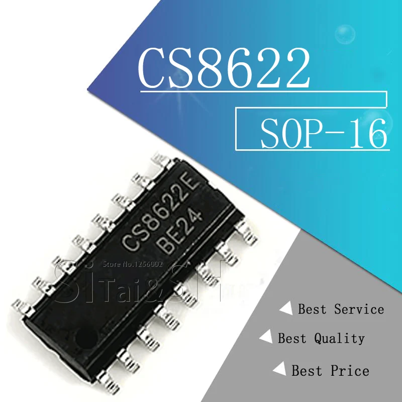5 шт. CS8622 CS8622E SOP 16|Интегральные схемы| |