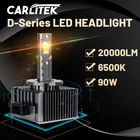 Автомобильная светодиодная лампа Carlitek D2S, 6500 лм, чипы CSP, D1S, D3S, D4S, D5S, D8S, K