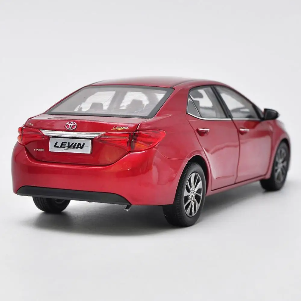 1/18 весы Toyota levin Corolla красный литья под давлением автомобилей модельные игрушки, коллекционные