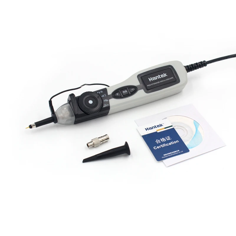 

Portable USB Pen Storage Oscilloscope with Resolution 8 bits 20MHz Bandwidth