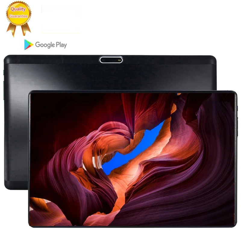 128G MTK6753 10 дюймовый планшетный ПК с системой андроида и 9 0 6 ГБ Оперативная память 64