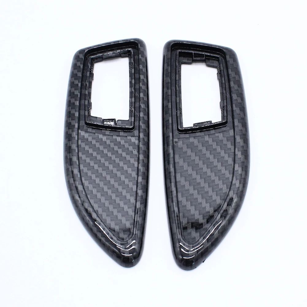

Brand New Side Cover Indicator Frame Signal Carbon Fiber Look Set 2pcs