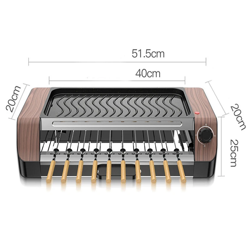 Корейский бездымный Электрический гриль для барбекю стандартное Автоматическое