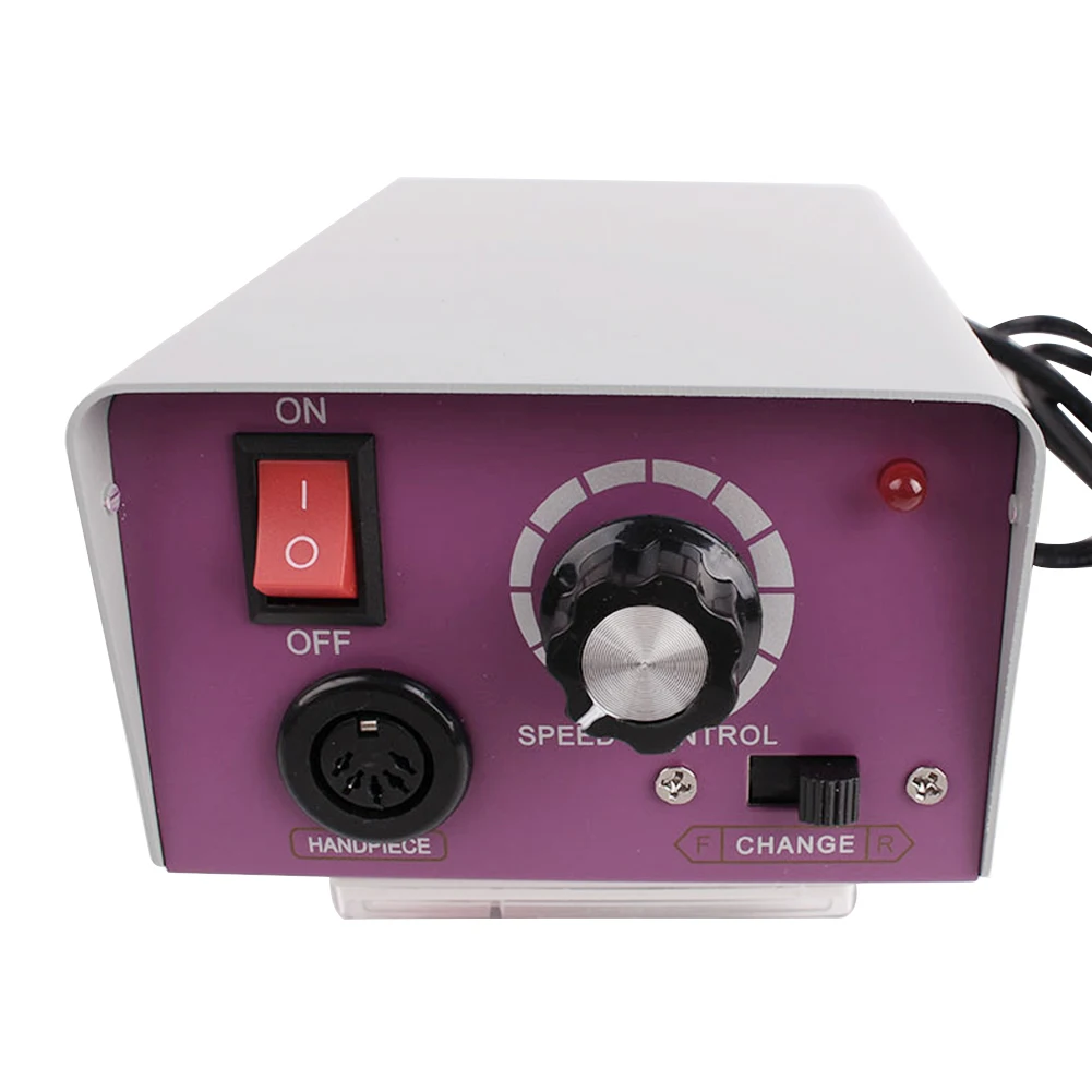 

25000rpm For Gel Polish Professional With Foot Pedal Home Salon Electric Nail Drill Machine Manicure Pedicure Tool Low Noise