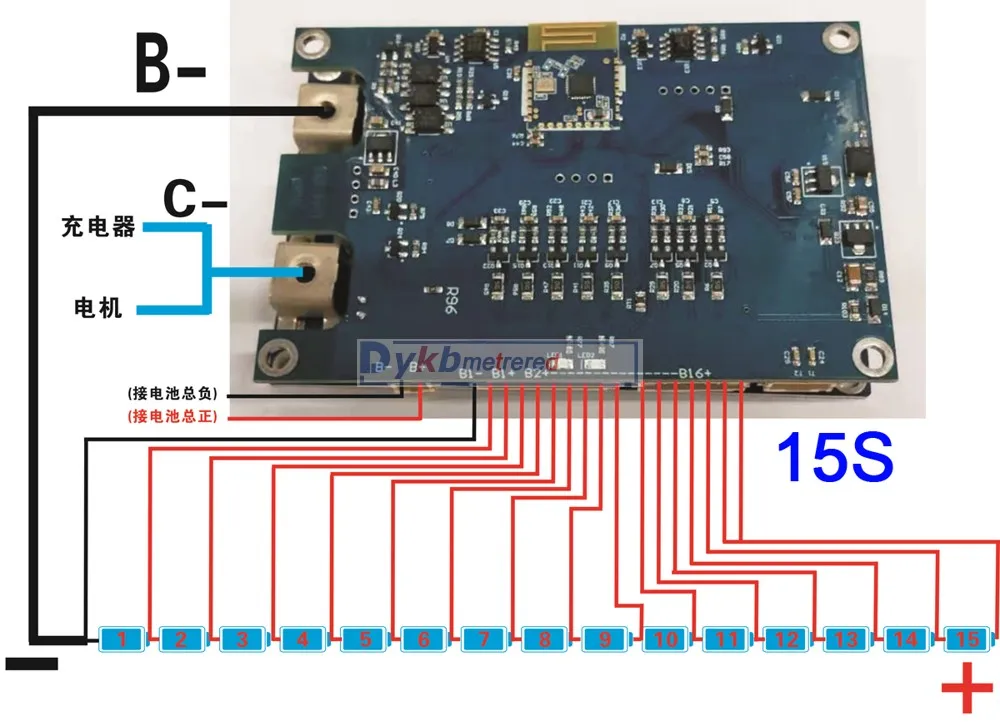 5s до 16S Smart Bluetooth 40A 80A 100A 150A литий-ионный Lifepo4 LTO литиевая батарея Защитная плата BMS Balance 6S 7S 8S 10S 12S 14S