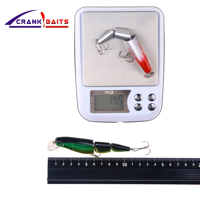 Коленчатая приманка 1 шт./партия многосекционная для рыбной ловли 14 5 г 110 мм 2