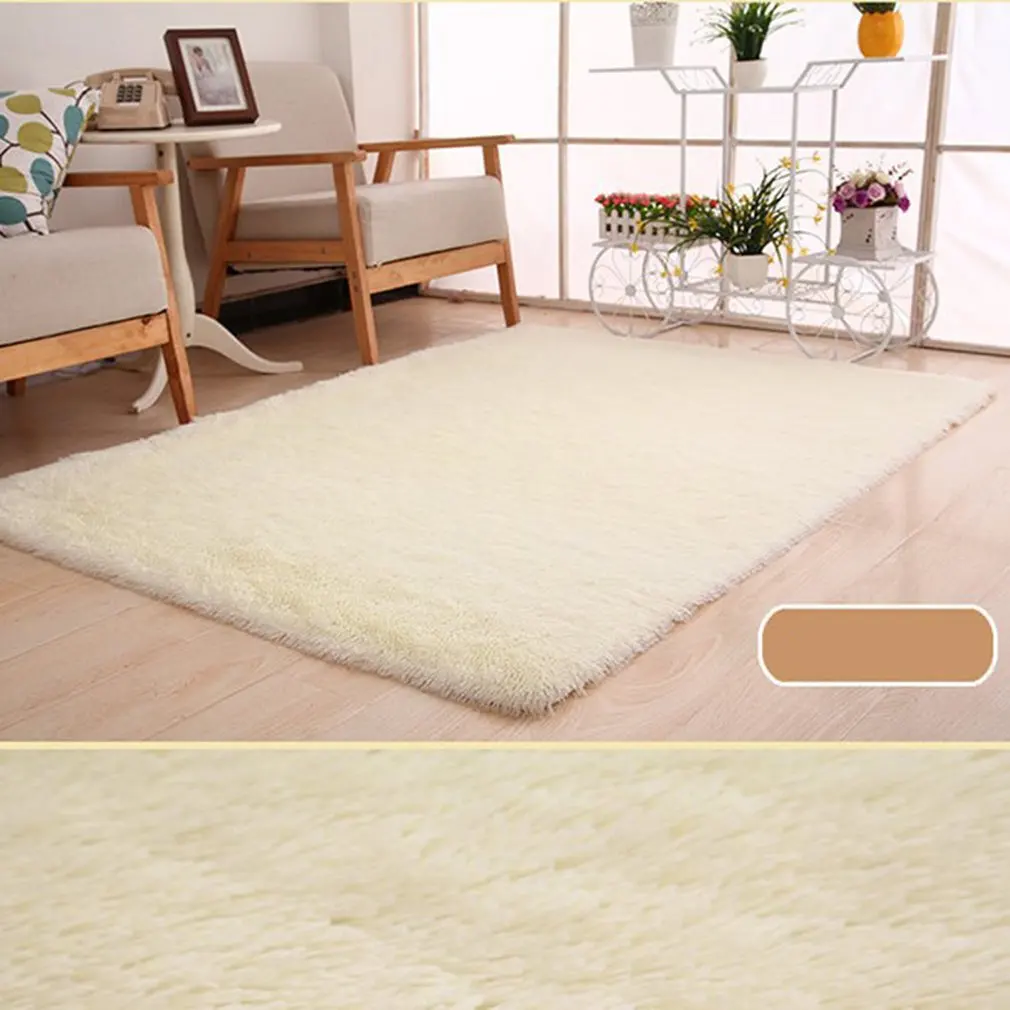 Супер мягкая шерсть ковер для дома современный гостиной 50 см * 80 спальни коврик