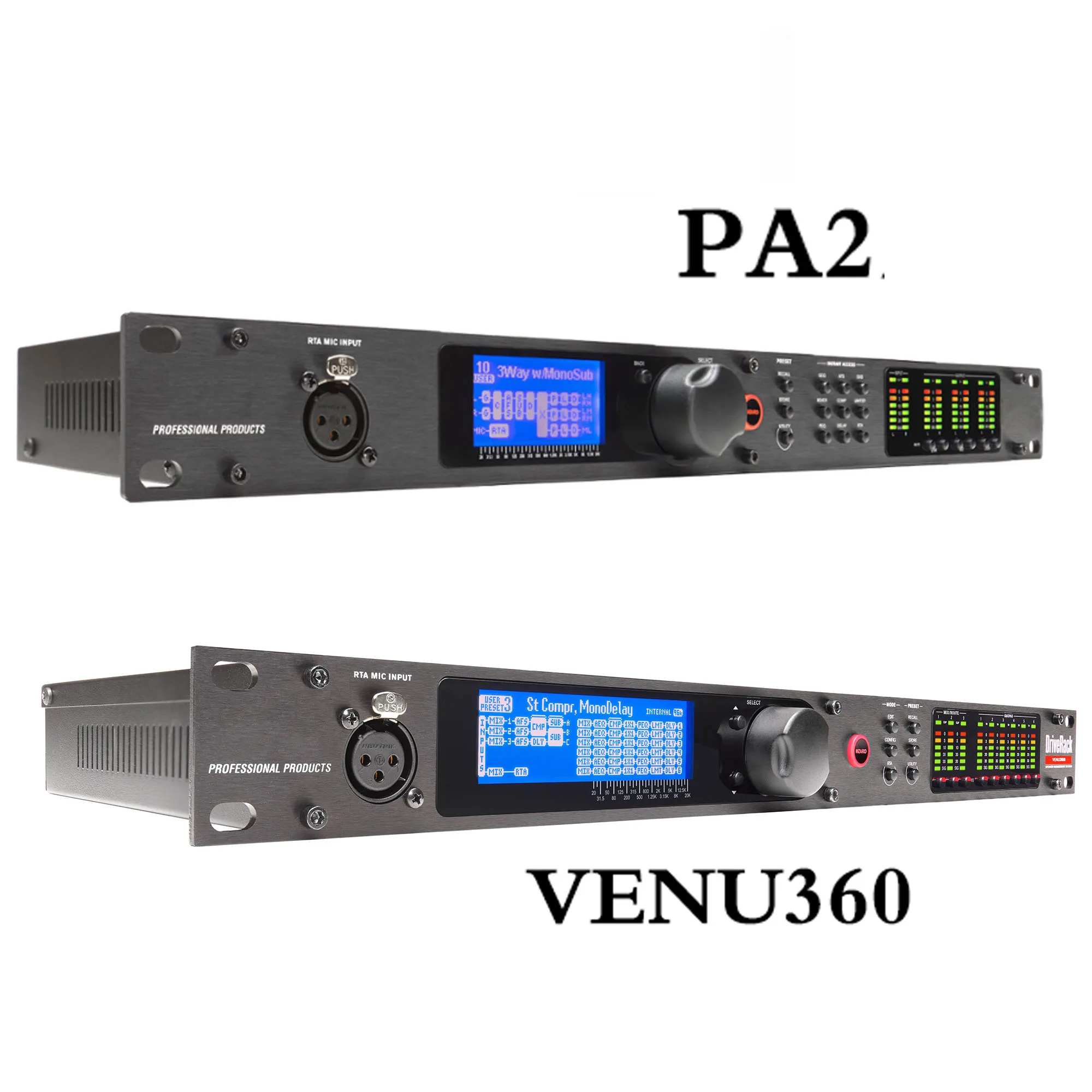 Звуковой процессор PA2/VENU360 на 2 входа и 6 выходов Оригинальное программное