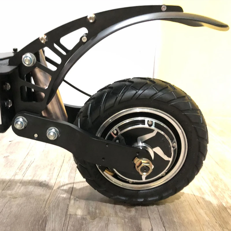 60V5600W Электрический скутер для взрослых 11 дюймов толстые шины складной