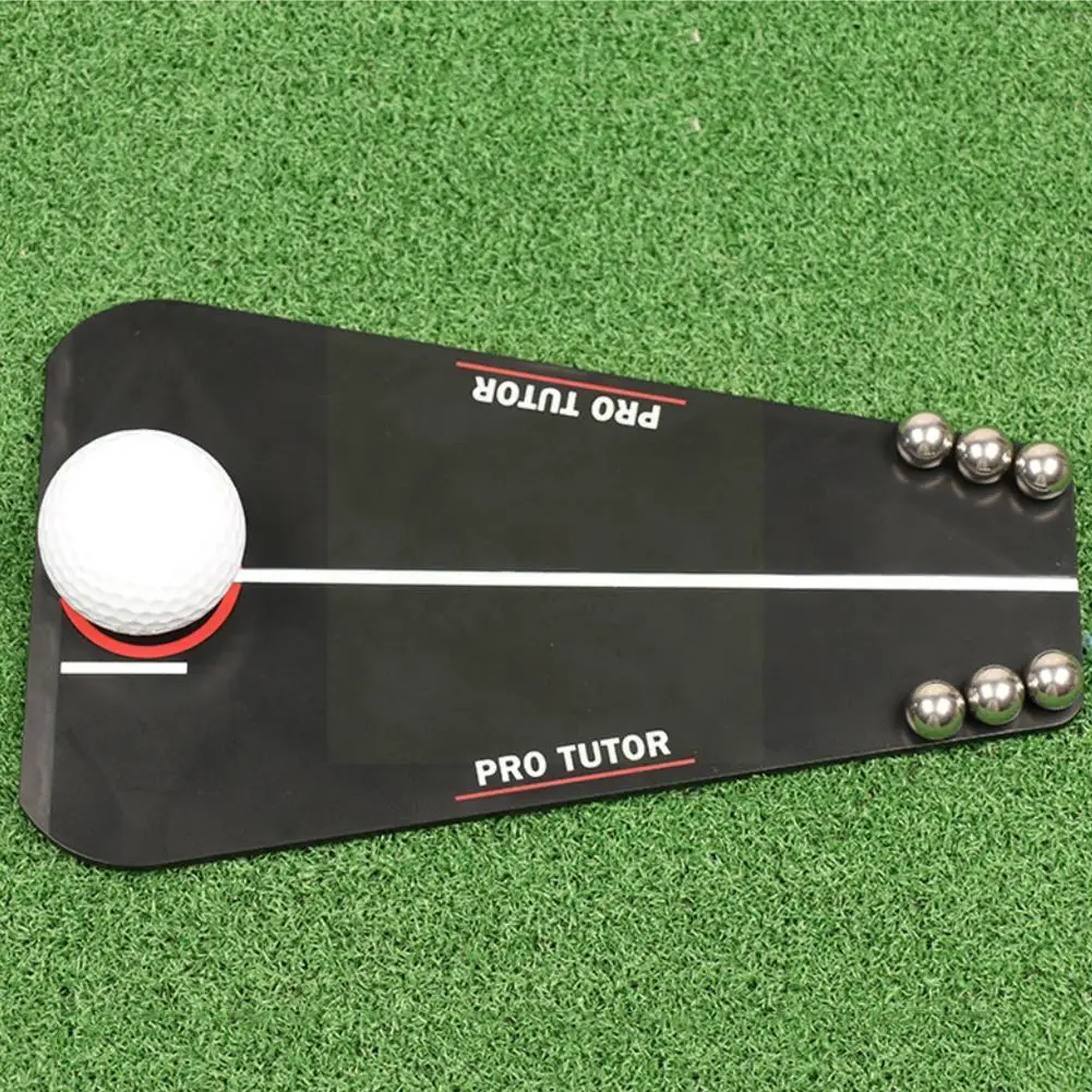 

1PCS Portable Plastic Durable Compact Practical Golf Tutor Accessories Golf Golf For Professional Putting Putting Aid T8S6