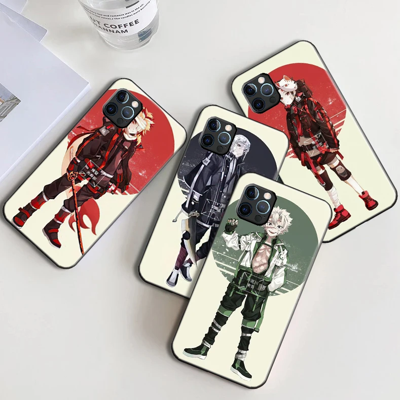 

Fashion Demon Slayer Phone Case For iPhone 11 12 Pro SE 2020 12 Mini XR XS MAX 7 8 Plus 13 Kamado Nezuko Coque Back Cover