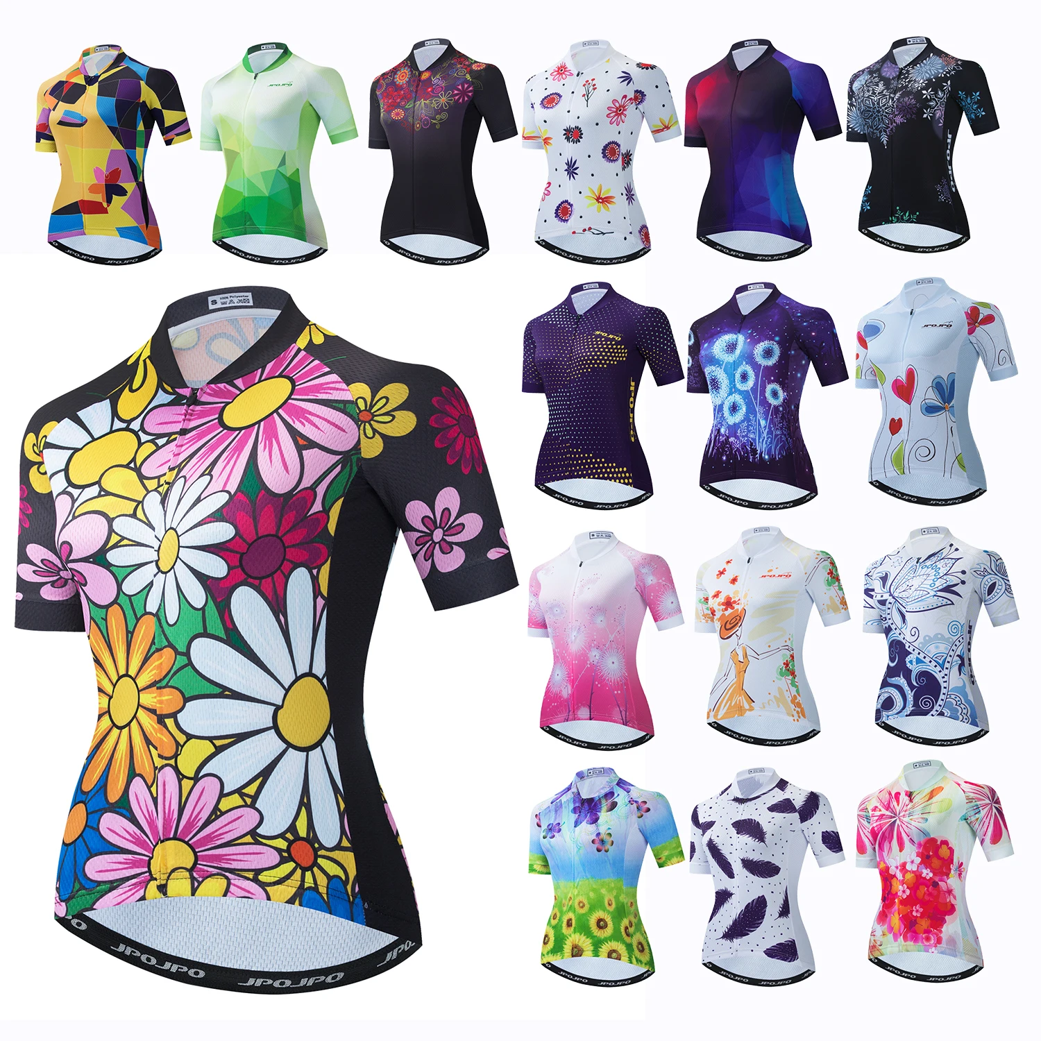 

Cycling Jersey Women Bike Jersey Summer Short Sleeve Bike Shirts Top MTB Sport Bicycle Clothing Wear Maillot Ropa Cilismo