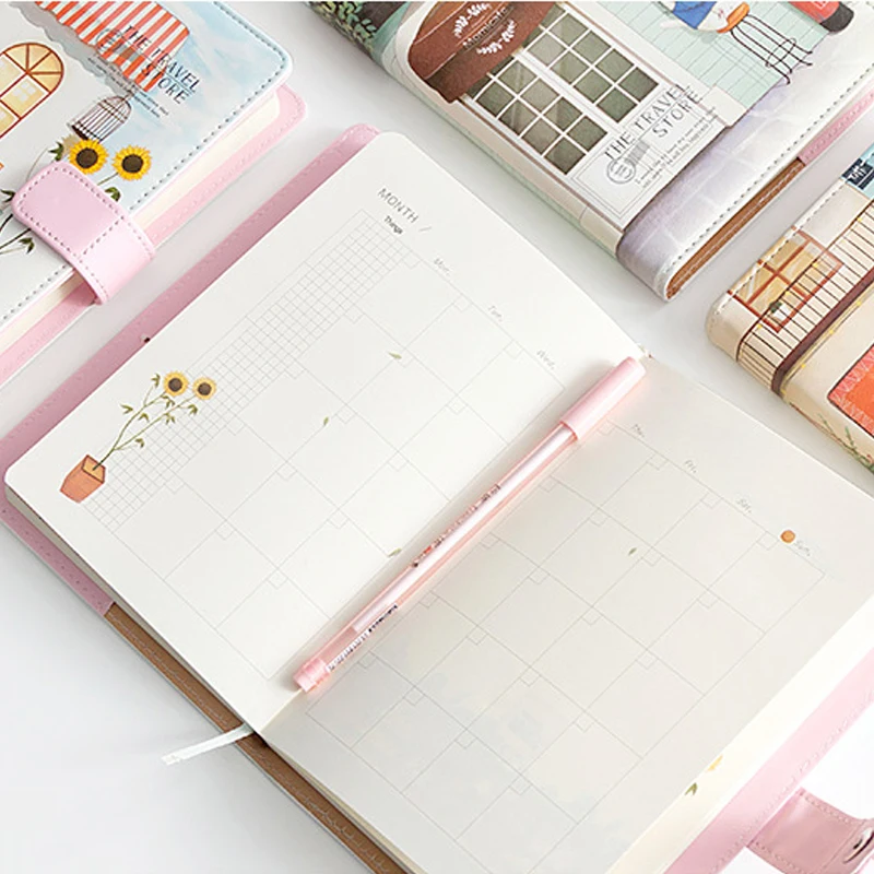 А5 блокнот Ван Гог кожаный чехол карманная пуля дневник планировщик путешествия