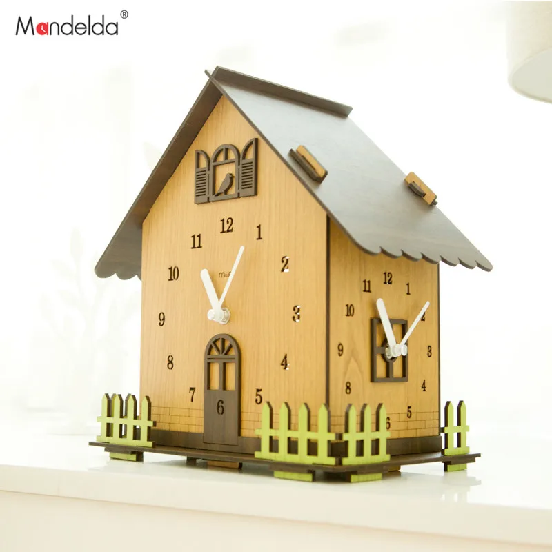 Домашние настенные часы в Европейском стиле пасторальные современные