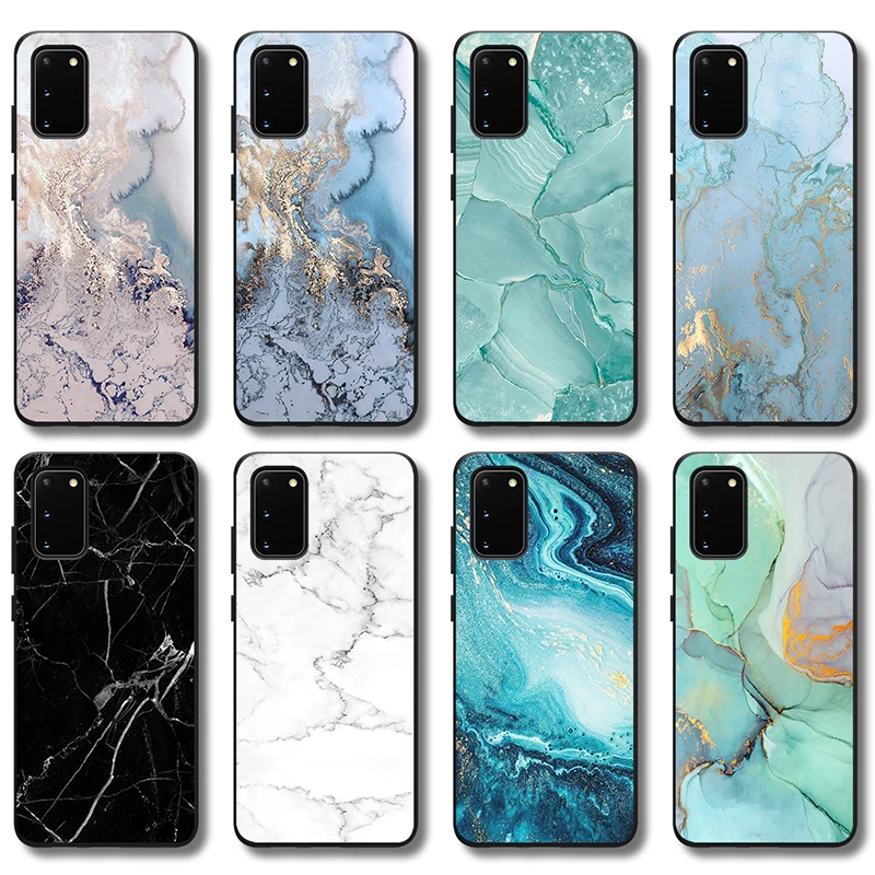 

Marble Fashion Case for Samsung Galaxy S21 A51 A50 A71 S20 A21S A12 A52 A72 A70 S10 S9 S8 S10e FE Note 20 10 Lite Plus Ultra TPU