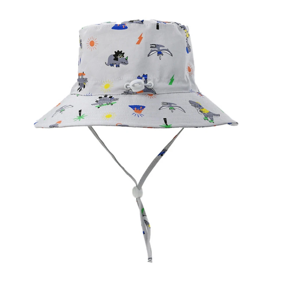 

Summer Baby Sun Hat Children Outdoor Neck Ear Cover Anti UV Protection Beach Caps Boy Girl Swimming Hats For 7M-8Y