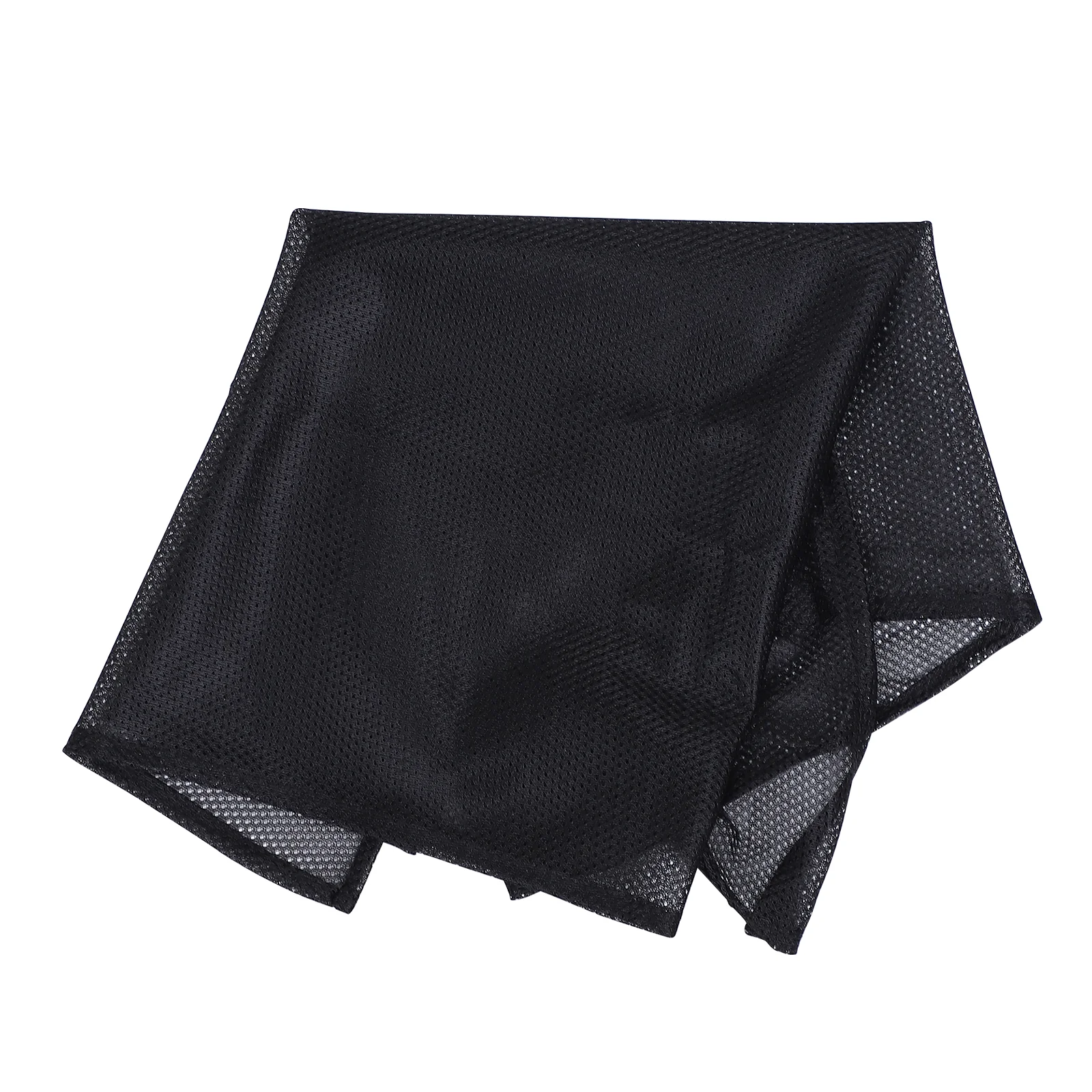 

2 Pcs Simple Convenient Window Shades Breathable Magnetic Curtains (Black)