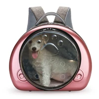 transparent cat backpack dog carrier bag pet outdoor puppy cat bag cats space capsule small dog travel bag handbag for chihuahua