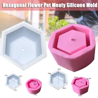 new silicone concrete succulent plant flower pot ashtray candle holder diy mold home decor best price