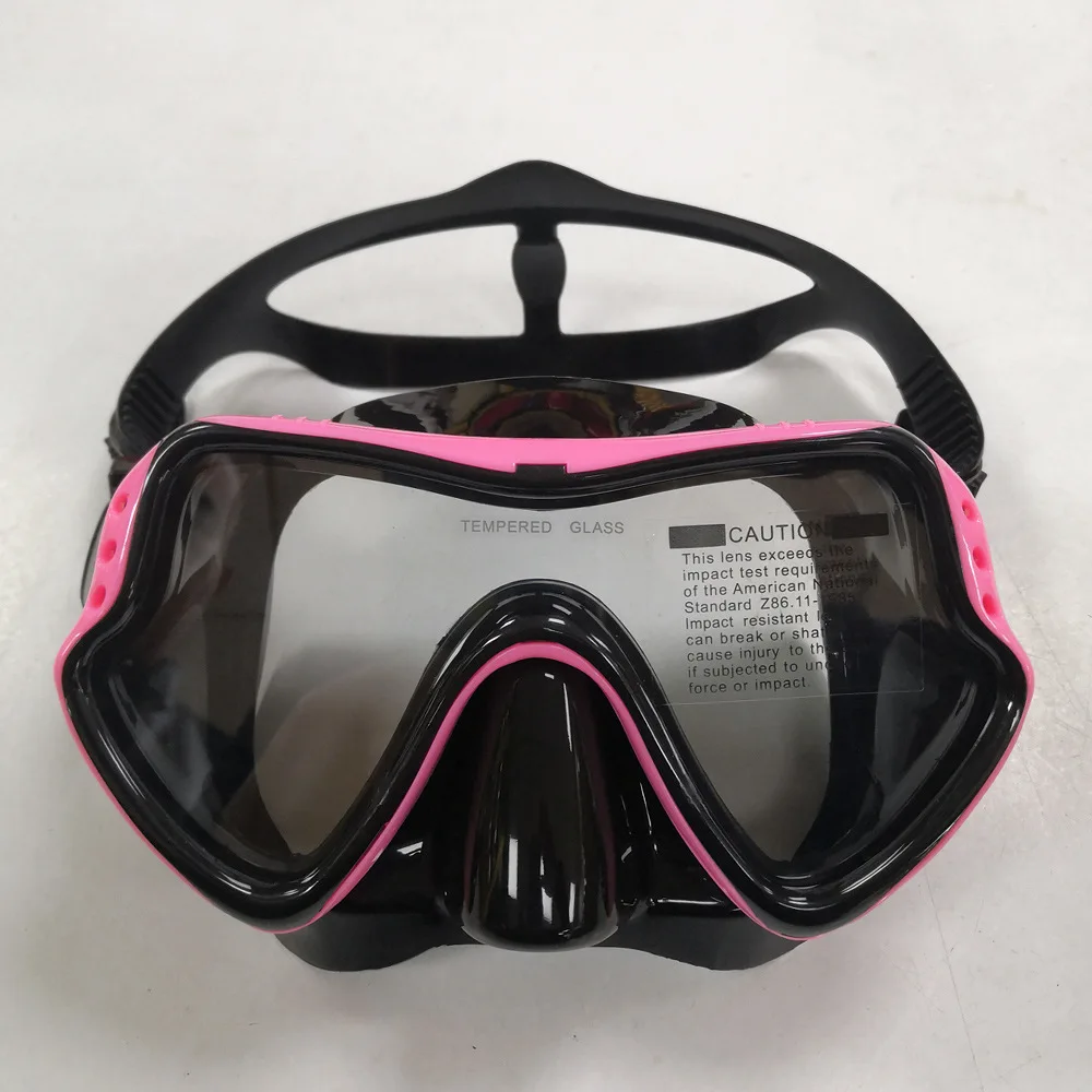 

Diving Goggles Breathing Tube Set Men and Women Adult Large Frame Silicone Mask Swimming Eyewear Snorkeling Diving Glasses 2021