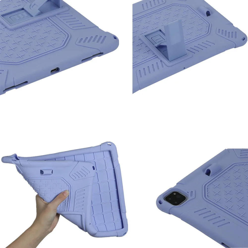 Мягкий силиконовый чехол для ipad pro 2020 12 9 чехол-подставка держатель 2018 A1876 A2014 A1895