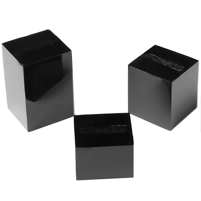 

Acrylic Square Jewelry Stand Photography Props Cosmetics Ring Display Stand Necklace Jewelry Display Stand