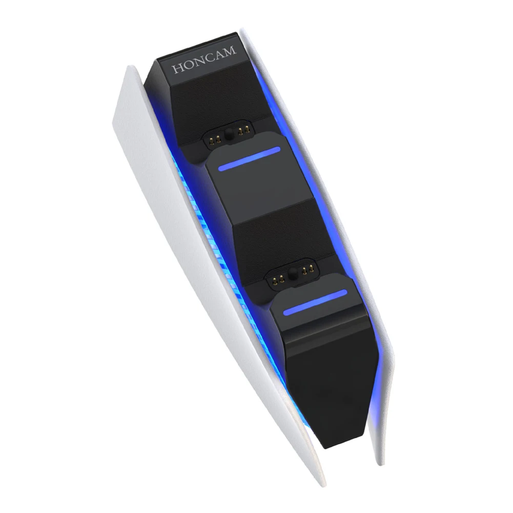 Станция для геймпада Sony PS5 с двумя USB-портами и зарядным устройством | Электроника