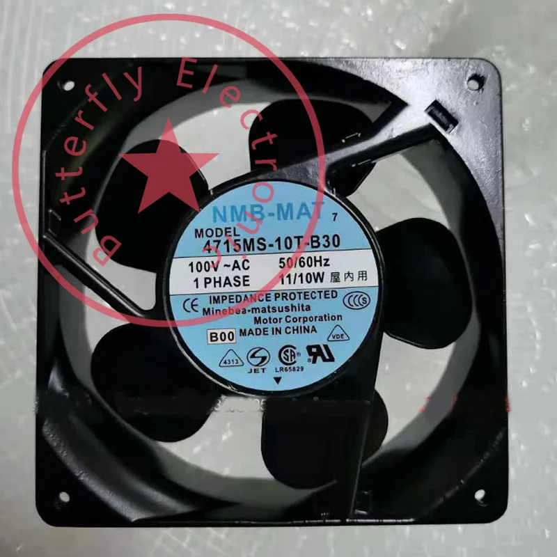 

Новый охлаждающий вентилятор 4715MS-10T-B30 AC 100 В/115 в, кулер 120*120*38 мм 12 см 12038