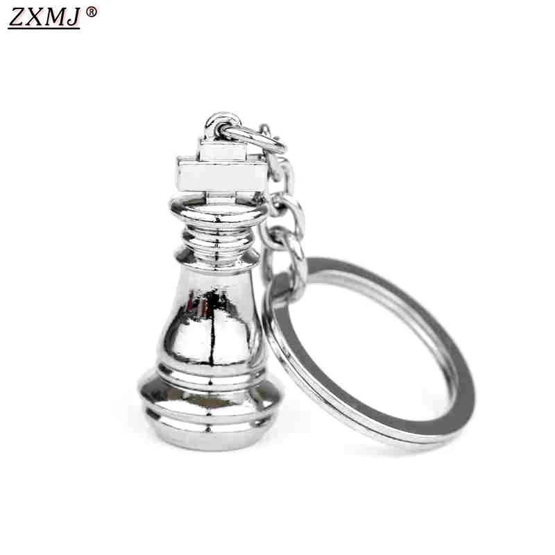 ZXMJ аниме мультфильм шахматы брелок игра жизни винтажный сплав металла Подвеска