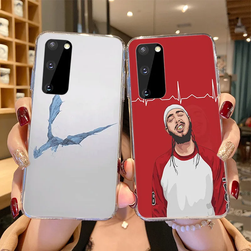 Чехол для телефона Post Malone Beerbongs Samsung Galaxy S21 5G Ultra S20 FE S10 S10E S8 S9 Plus S7 силиконовый