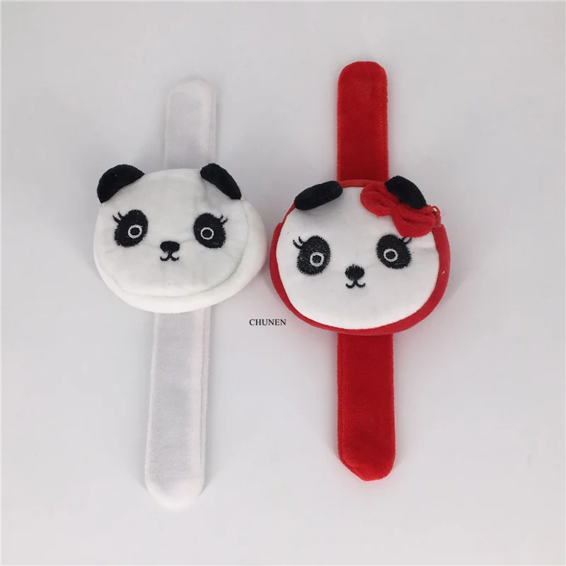 1X Little Mini Key Hook Panda plush purse toy BAG little key chain gift | Игрушки и хобби