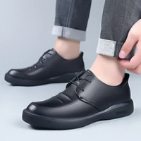 38 44 classic black dress shoes mens business casual flats man leather moccasins for men wedding shoe gentleman loafers driving