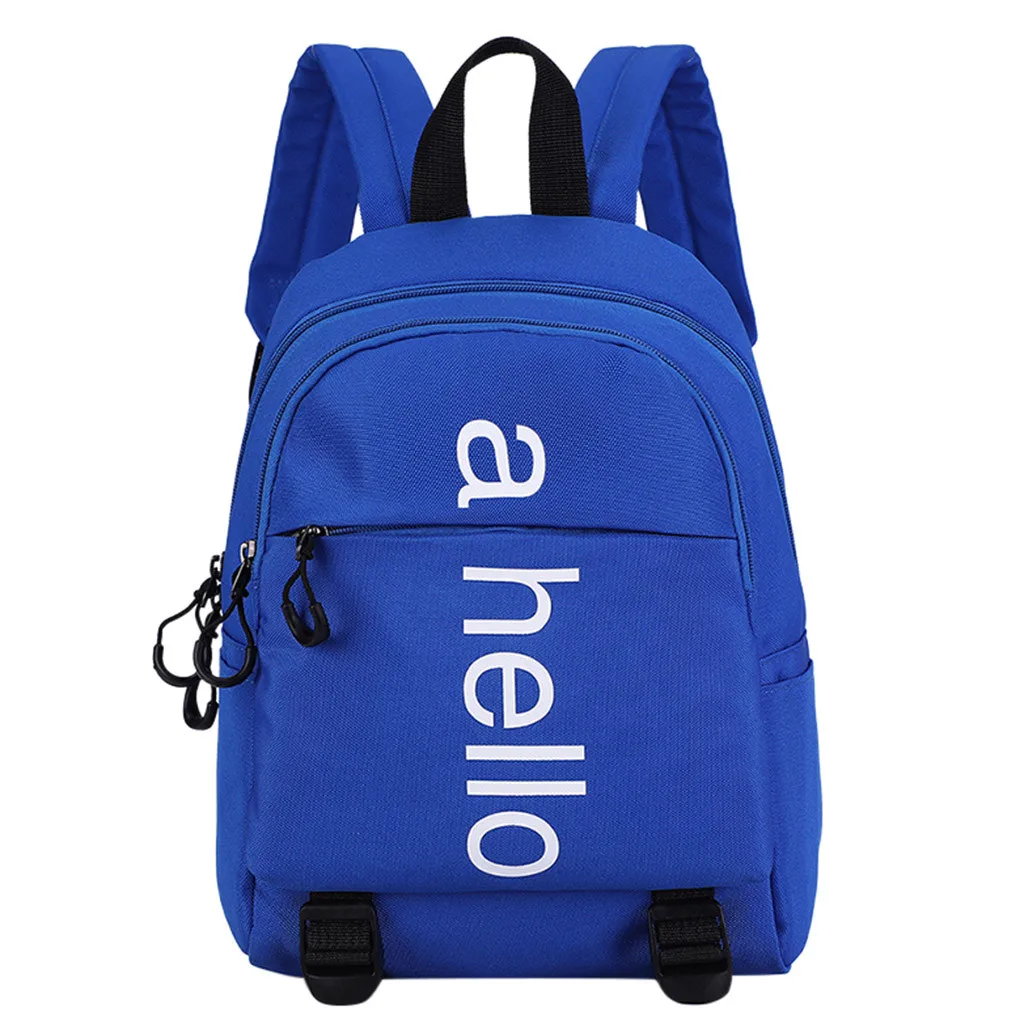 

Children Kids Boys Girls Large Capacity Canvas Shoulder Backpack Students Bags Kindergarten Schoolbag Kids Gift Children Lovely